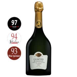 Awards Champagne Taittinger Comtes de Champagne 2007 Blanc de Blancs Brut Astucciato
